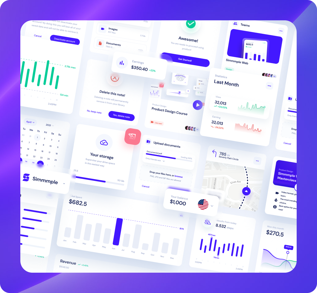 How to create Modern Dashboards directly in Figma