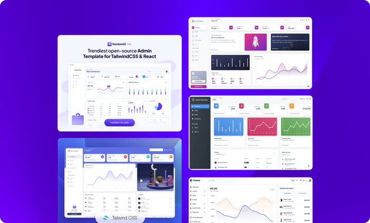 Top 5+ Free Tailwind CSS React Admin Dashboards & Templates for 2023
