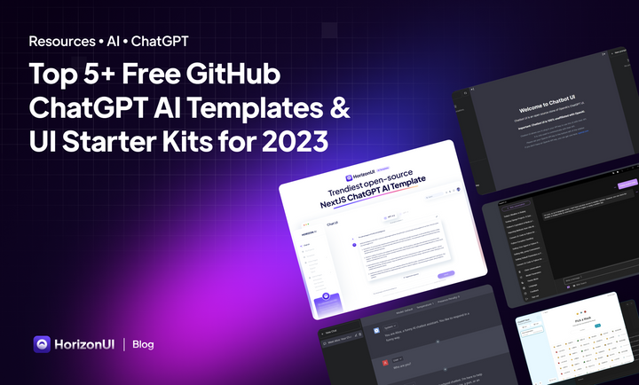 Top 5+ Free GitHub ChatGPT AI Templates & UI Starter Kits for 2023